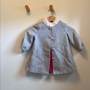 Baby girls/toddler winter peacoat